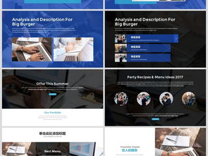 藍(lán)色簡(jiǎn)潔風(fēng) 軟件開發(fā)科技公司宣傳PPT模板全方位指南